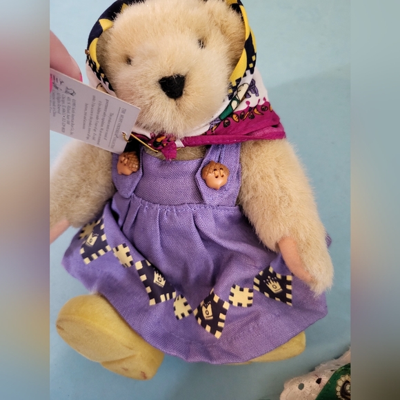 Vtg Muffy Vanderbear " Checkmates" Bear - Picture 6 of 6